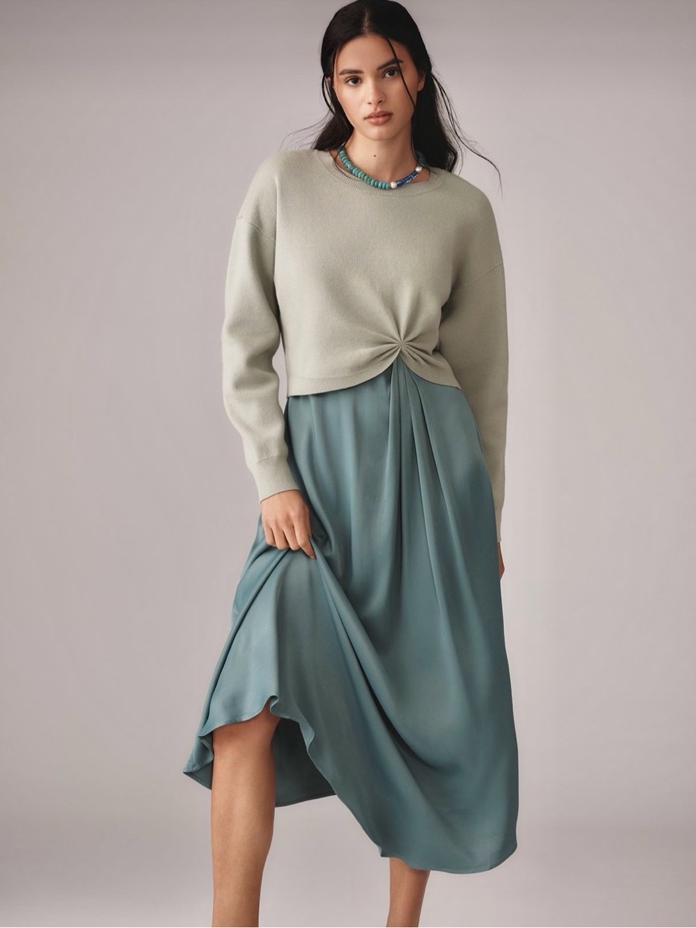 The Gemini Twofer Sweater + Dress Set